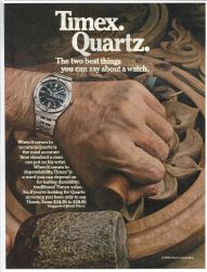 1979 Timex Balance Wheel Quartz Ad